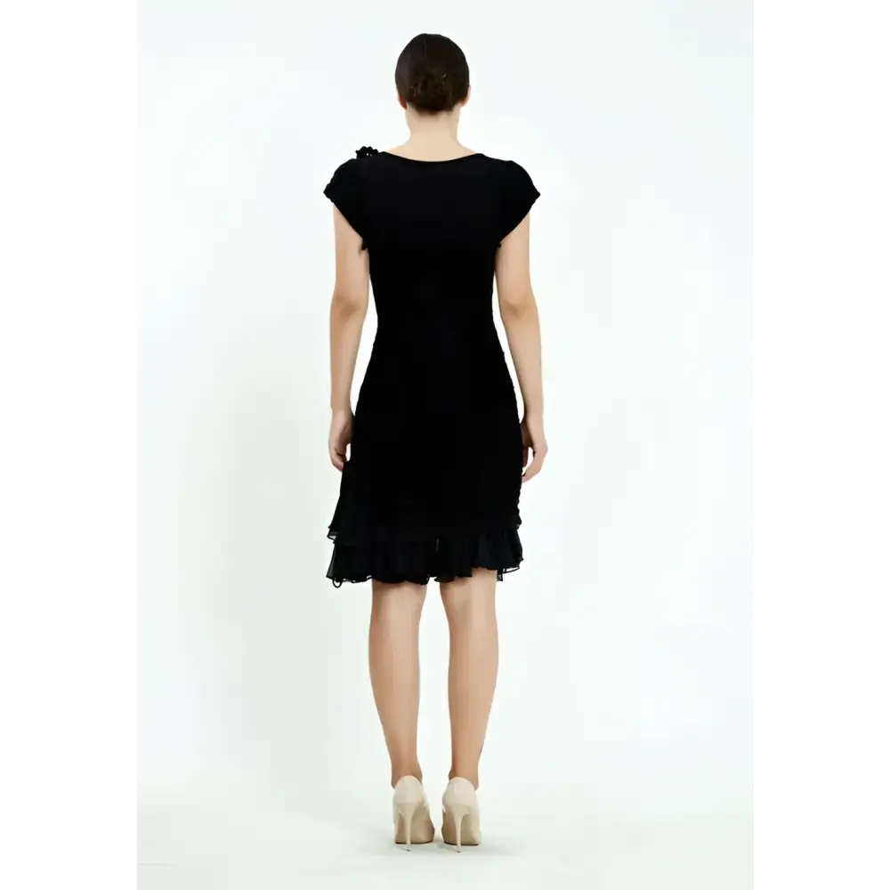 Camel Knit Midi Dress – Cozy Everyday Style - Casual Dress