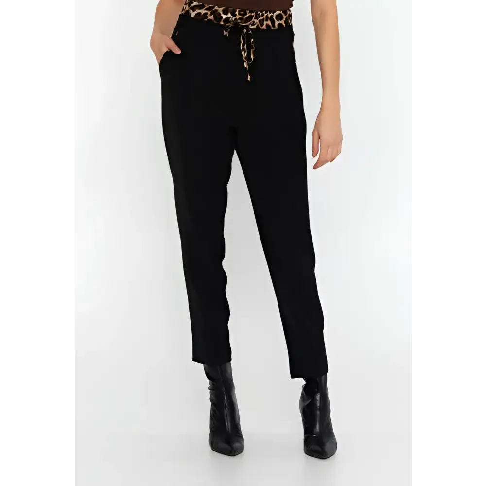 Black Classic Straight Pants – Everyday Tailored Fit - Black / 36 - Pants