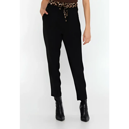 Black Classic Straight Pants – Everyday Tailored Fit - Black / 36 - Pants