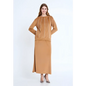 Camel Velvet Co-Ord Set – Luxe Long Sleeve Look - Camel / 36 - Outfit Set