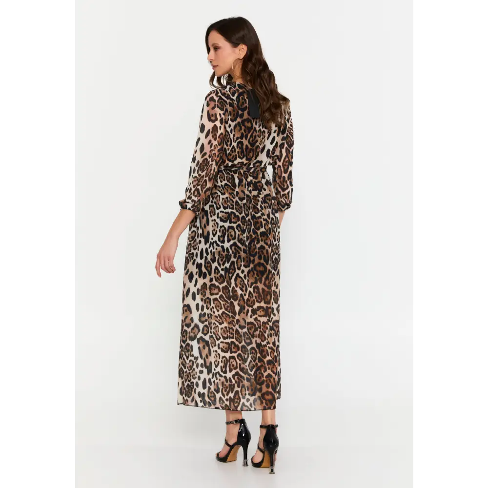 Chiffon Print Maxi Dress – Light & Flowing Fit - Casual Dress