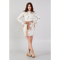 Cream Wool Mini Dress – Chic Winter Long Sleeve Look - White-Beige / 36 - Casual Dress