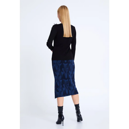 Floral Print Blouse – Soft Fit with Long Sleeves - Blouse