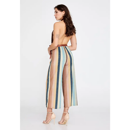 Wide-Leg Culotte Trousers – Soft Flowing Fit - Pants